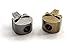 HOMIEBUDS TIKING Long Teeth Punisher Skull Shape Titanium Knife Lanyard Bead EDC Zipper Pull 550 Paracord Necklace Bead Pendant (Titanium)