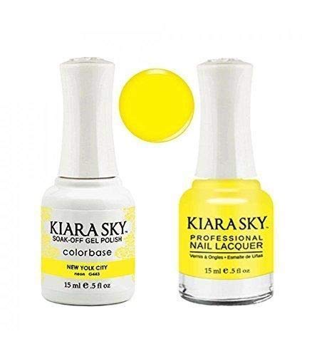 Kiara Sky Matching Gel Polish + Nail Lacquer, New Yolk City, .5 fl. oz