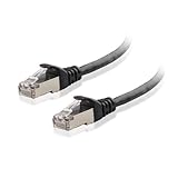 Cable Matters Cat6a Snagless Shielded (SSTP/SFTP) Ethernet Patch Cable in Black 150 Feet