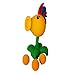 Horizon Party PVZ Plant Fire Pea Ball Popper Zombie Action Figure Toy