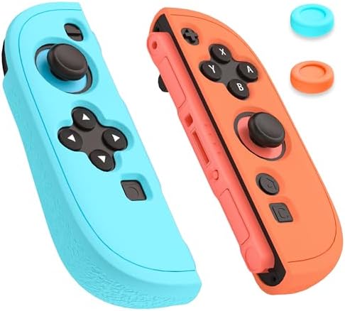 Amazon.com: Joycon Case for Nintendo Switch - Silicone Joy Con