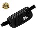 Advantage World Travel Money Belt. The Undercover Hidden Waist Stash in Black with RFID. Sturdy and Secure.