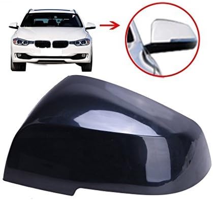 Kitty Party Left Rearview Mirror Trim Cover FOR BMW E84 F20 F22 F30 F32 F33 Black