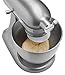 KitchenAid KSM3311XCU Artisan Mini Series Tilt Head Stand Mixer, Contour Silver, 3.5 quart