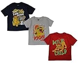 Disney The Lion Guard Little Boys 3 Pack Character Print Tops (5T)