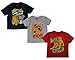Disney The Lion Guard Little Boys 3 Pack Character Print Tops (2T)