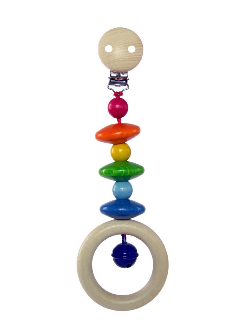 Hess 12777 Bambi Wooden Kim Clip-on-Toy, 21 cm, Multi-Color