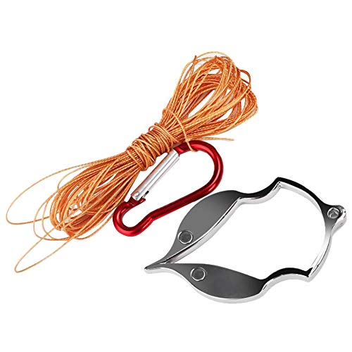 Angel-Entkopplungsgerät Angelköder Snag Remover mit Seil Angelzange Haken Entfernung Tackle Tool