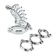 Tooluu Cock Chastity Cage Device for Male Penis Exercise, with 3 Different Size 1.57