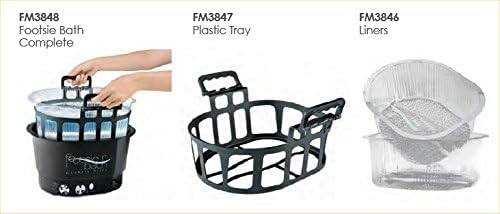 Footsie Bath Black Foot Spa by Footsie Bath