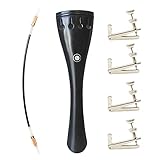 Adore Pro Cello Fittings Set Tailpiece, Tail Gut