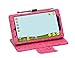 i-UniK Huawei MediaPad T3 7 Compatible Slim Folio Kickstand Tablet Case [Bonus Stylus] (Cute Pink)