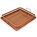 Copper Chef Copper Crisper 2 Pack with Tongs