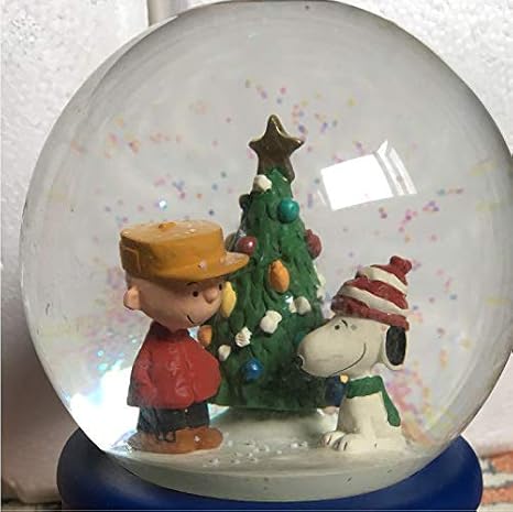 Amazon Co Jp 海外限定 スヌーピー スノードーム オルゴール ホビー 通販