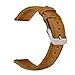 iBazal Gear S2 Classic Bands 42mm, Vintage Gear S2 Classic Leather Band 20mm Replacement Strap for Samsung Galaxy Watch 20mm/Gear S2 Classic SM-R732/Gear Sport/Huawei Watch 2/Garmin Vivoactive 3-Brown