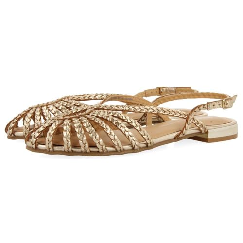 Mules en Cuir tressé Hingham, Platine, 36 EU