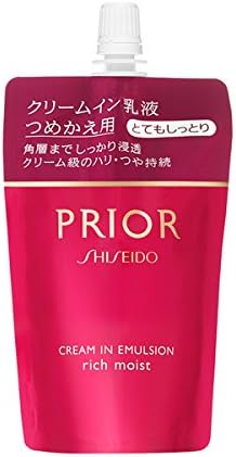 PRIOR Cream-in Emulsion (Very Moist) (Refill) 100mL Shiseido