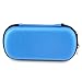 eoocvt Multifunction Big Capability USB Flash Hard Drives Case Bag for U Disk USB Drive SD Memory Card with Credit Card Slot Holder - Blue