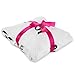 BeautifulLife Baby Milestone Blanket Photo Props - Premium Fleece Blanket, Infant Newborn Baby Boy Girl Photography Backdrop, Fluffy Soft Swaddling Blanket, Weekly Monthly Yearly Photo for New Mom