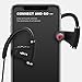 Best Stereo Sound Wireless headphones, Bluetooth Earbuds Sports Earphones with mic Headphones Waterproof Headsets For Gym Running Workout 8 hours