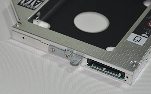 Deyoung 2nd HDD SSD Hard Drive Caddy Adapter for HP Probook 4320S 4321S 4420S with Front panel Bezel + Mounting Bracket