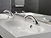Electronic Battery Lavatory Faucet with Grid Strainer