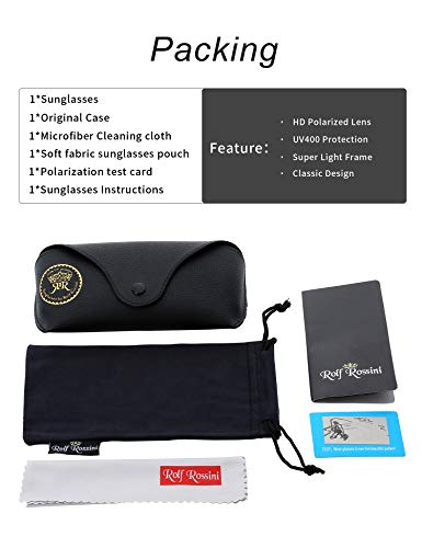 Rolf Rossini Polarisierte Retro Sonnenbrille – Bild 6