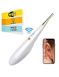 Laaguu Otoscope   Cámara de orejas con WiFi (incluye 6 luces LED para iPhone iPad, teléfono Android y Windows PC)