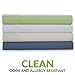Cosy House Collection Luxury Bamboo Bed Sheet Set - Hypoallergenic Bedding Blend from Natural Bamboo Fiber - Resists Wrinkles - 4 Piece - 1 Fitted Sheet, 1 Flat, 2 Pillowcases - Queen, Black