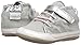 Robeez Girls' Hadley High Top Sneaker, Grey, 12-18 Months M US Infant
