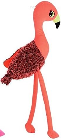 flamenco de peluche gigante