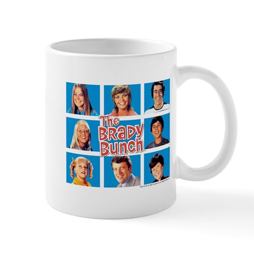 CafePress The Brady Bunch Grid Mug 11 oz
