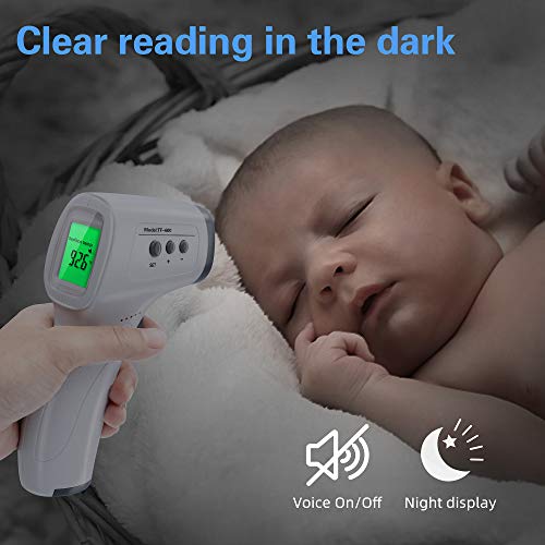 Thermometer for Adults Forehead,Touchless with Fever Alarm Pricepulse