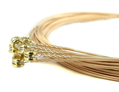 12-pack 28ga. (.028") Phosphor Bronze Guitar Strings - Made in the USA!