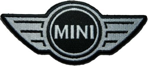 mini cooper Brand of Car Patch (Su001) Logo for Dry Clothing ,Jacket ,Shirt ,Cap Embroidered Iron on Patch ,By Sugar99shop