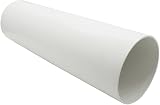 Kair Plastic Ducting Pipe 100mm to 350mm Short Length Rigid Duct Channel