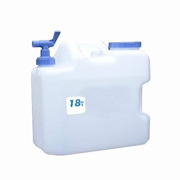Cheerfulus Wasserkanister mit Hahn, Wasserbehälter Kanister für Auto, Outdoor Camping Wassertank