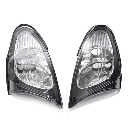 Clear Corner Signal Light,1 Pair Turn Signal Corner Light Lamp Lens Replacement For BMW E46 3-Series 4DR 2002-0005Sedan Clear Corner Parking Marker Light Lens - Thumbnail 4