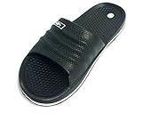 Shoe Shack Womens Anti Slip Comfy Slide Sandals Home Flats Shoes Shower Slip On Slipper