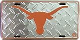 HANGTIME Texas Longhorns Diamond Emboss Metal License Plate 6 x 12