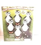 Etna Giant Inflatable Penguin Bowling Set. Jumbo size, Six 27