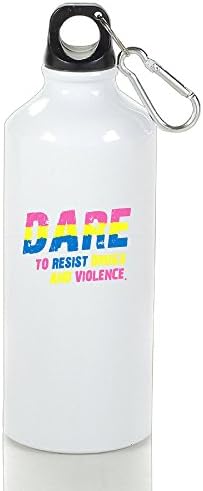 Naiou Dare To Resist Drugs And Violence Sports Water Bottle