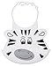 Baby Bib Set with Food Pocket From Jamika Products - Cute Baby Bibs Unisex Feeding Set - Waterproof Washable Scentless Silicone Plastic - Perfect for Infants & Babies