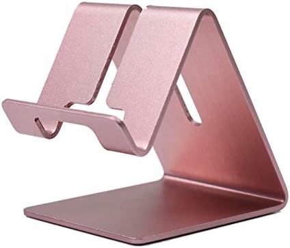 Universal Phone Stand, Pure Aluminium Desktop Phone Dock Cradle Holder Compatible with iPhone 12, Mini, Pro Max