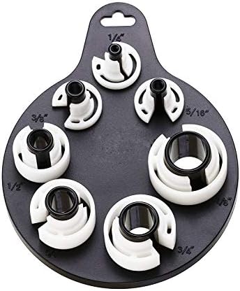 Eaplus Air Conditioner & Fuel Line Quick Disconnect Tool Set 7Pcs Plastic SAE Standard Auto AC/Gas Kit 1/4 – 7/8 Inch for Multiple Applications