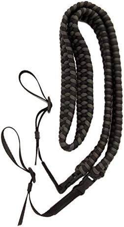 Sling Rebel Paracord Camera Strap in Black/Dark Grey for DSLR