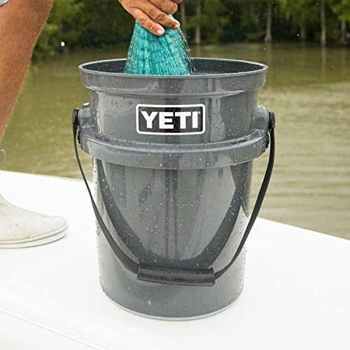 YETI Loadout 5Gallon Bucket, Impact Resistant Fishing/Utility Bucket