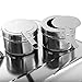 Giantex 2 Packs Chafing Dish 9 Quart Chafter Dishes Stainless Steel Chafing Dishes Rectangular Chafer Dish Set with Full Size Chafing Food Pan