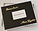 Funeral Guest Books for Memorial, in Loving Memory or Celebration of Life Service, Large Leather Hardcover Remembrance or Condolence Guest Registry Book, 96 Pages (Black Leather Funeral Guest Book)
