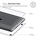 elago Ultra Slim Hard Case Compatible with MacBook Pro 15-inch with Touch Bar [A1990 / A1707][Version 2019/2018/2017/2016][Clear] - Full Protection, Access to All Features